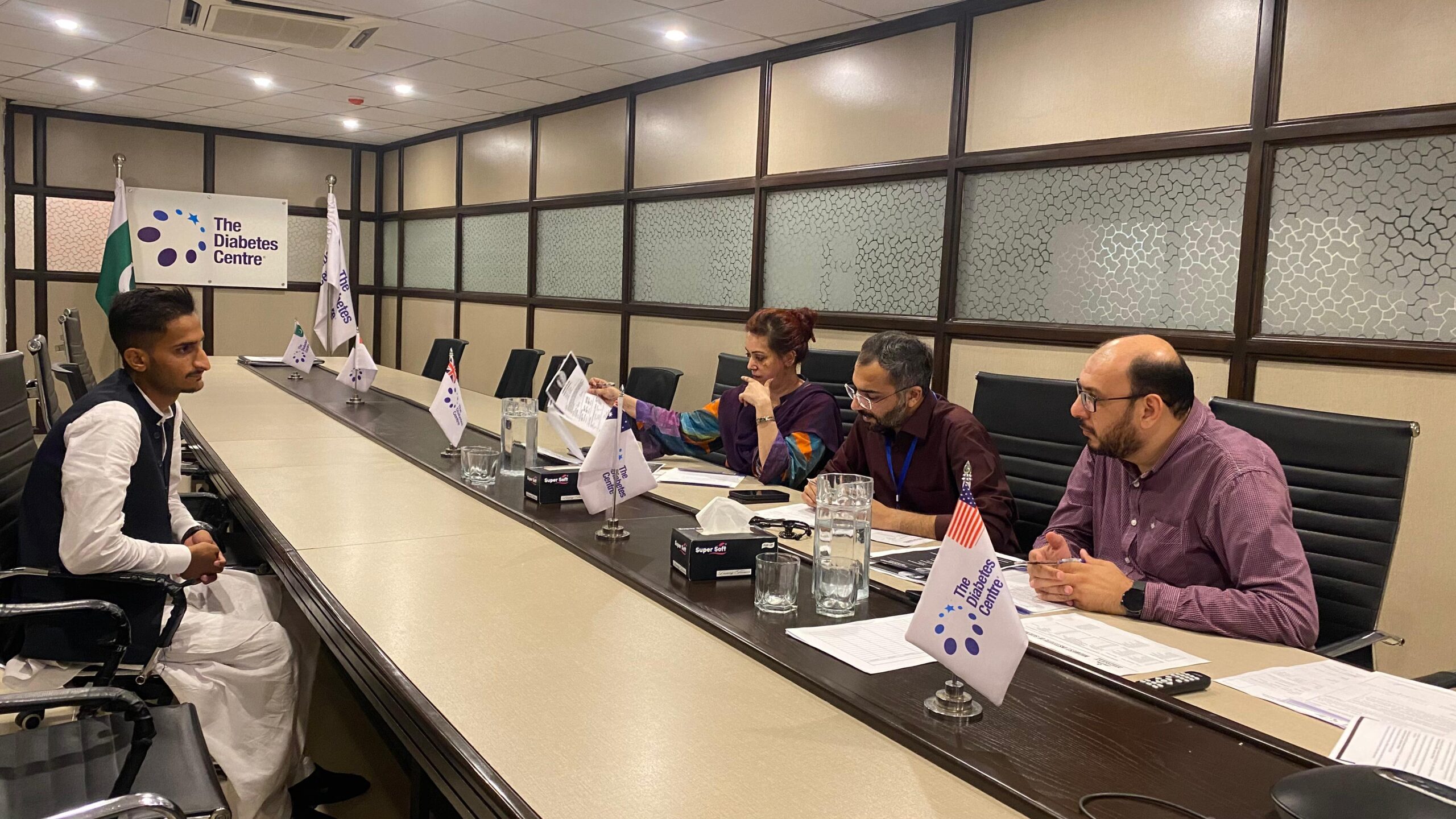 Pictorial Highlights of Internship Interviews at Diabetes Centre Islamabad