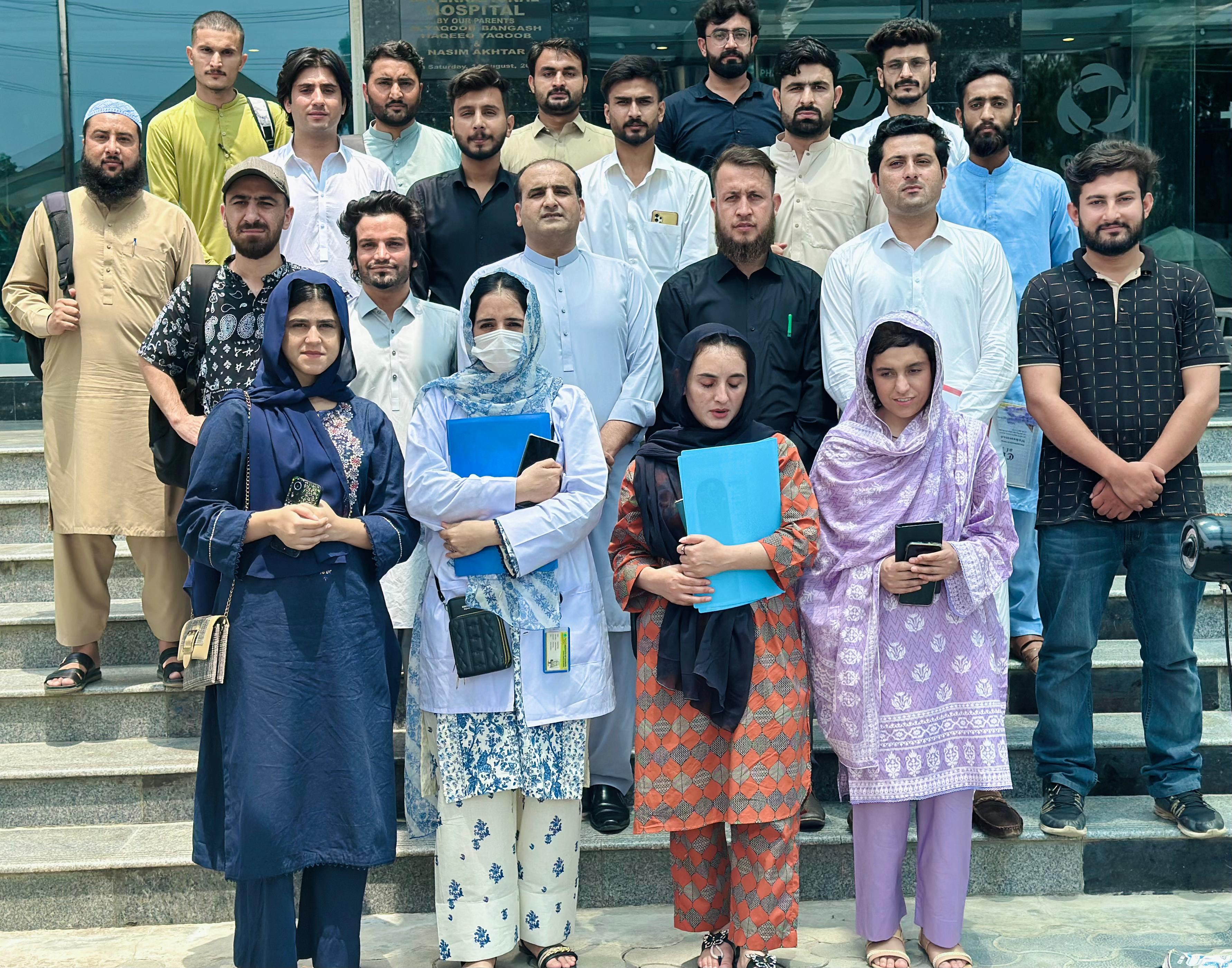 Pictorial Highlights of Internship Interviews at Quaid-e-Azam International Hospital